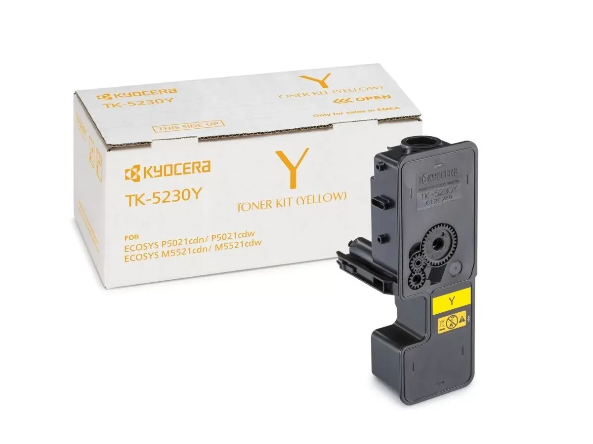 Тонер-картридж Kyocera TK-5230Y Yellow новый в Минске